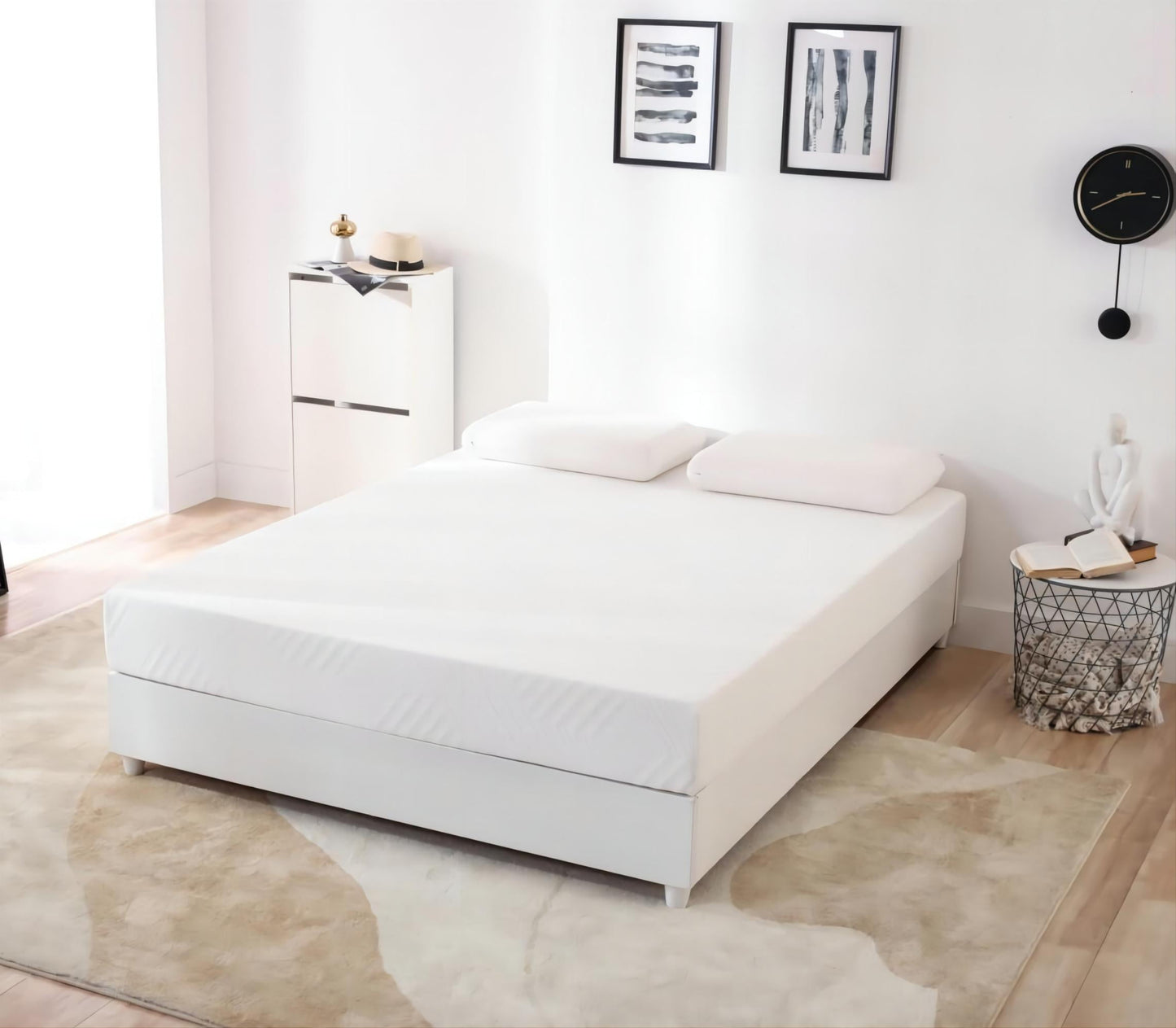 8 Twin Size Memory Foam Mattress. Bed in A Box