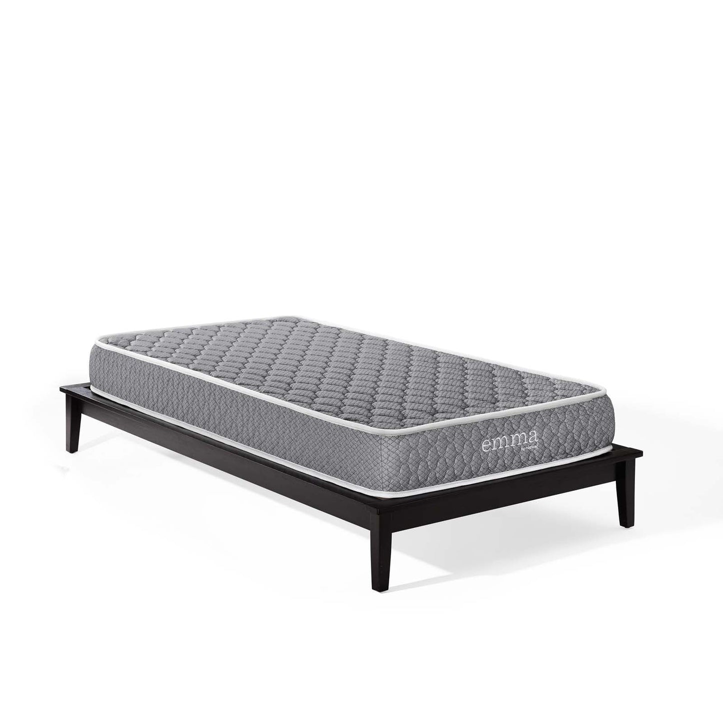 8inch Mattress. Twin Size. Gray. Modern Contemporary Urban Design. Bedroom Master Guest Suite