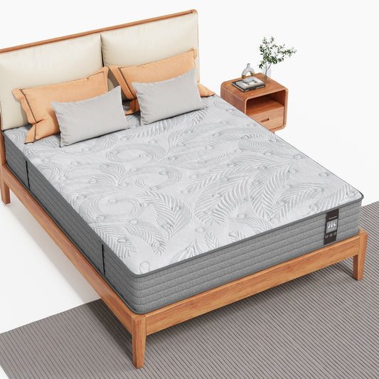 AFAN 12 Inch Queen Size Mattresses. Gel Memory Foam Hybrid Pocket Spring Mattress in a Box.4 Layer Comfortable Foam.5 Zone Support . Edge Support.Pressure Relief & Motion Isolation