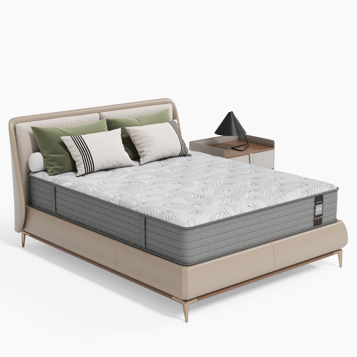 AFAN 12 Inch Queen Size Mattresses. Gel Memory Foam Hybrid Pocket Spring Mattress in a Box.4 Layer Comfortable Foam.5 Zone Support . Edge Support.Pressure Relief & Motion Isolation